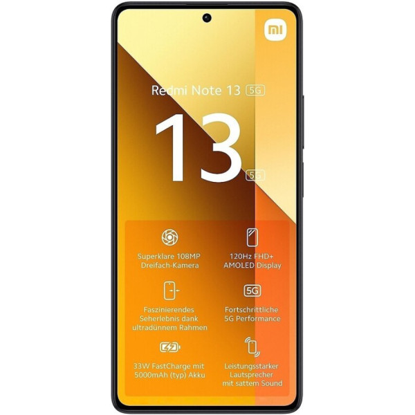 Заказать СМАРТФОНЫ Xiaomi Redmi Note 13 5G 6/128GB Graphite Black Global Version Гарантия 1 Год