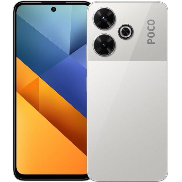Заказать СМАРТФОНЫ Xiaomi POCO M6 6/128GB Silver (Global Version) Гарантия 1 Год