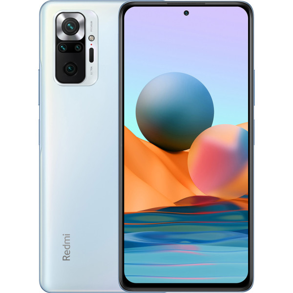 Замовити СМАРТФОНИ Xiaomi Redmi Note 10 Pro 6/128Gb Glacier Blue Global Гарантія 1 Рік