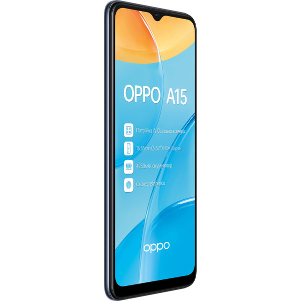 Заказать СМАРТФОНЫ OPPO A15S 4/64GB Black Официальный / Гарантия 1 год