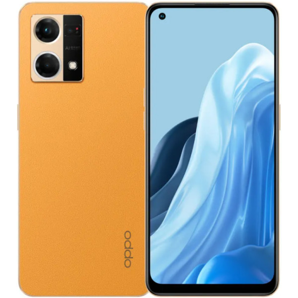 Замовити СМАРТФОНИ OPPO Reno7 8/128GB 4G NFC Sunset Orange Гарантія 1 рік