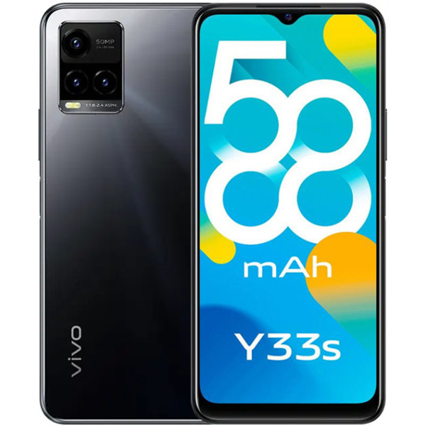 Заказать СМАРТФОНЫ Vivo Y33s 4/64GB Mirror Black Гарантия 1 год