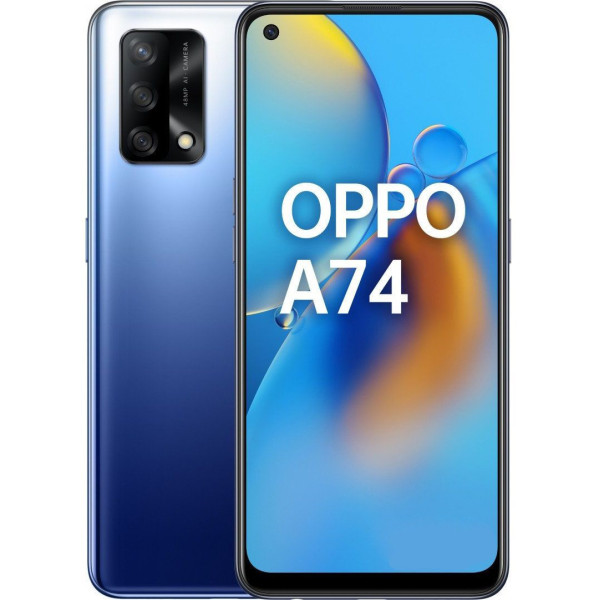 Заказать СМАРТФОНЫ Oppo A74 6/128Gb Blue Гарантия 1 год