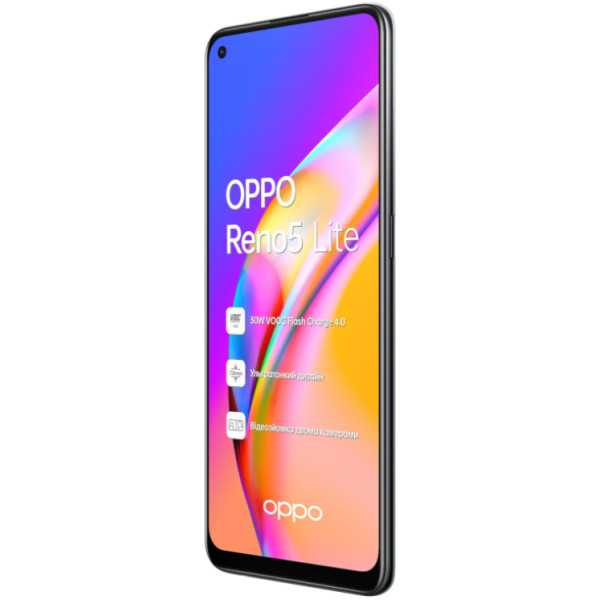 Замовити СМАРТФОНИ OPPO Reno5 Lite 8/128Gb Black Гарантія 1 Рік