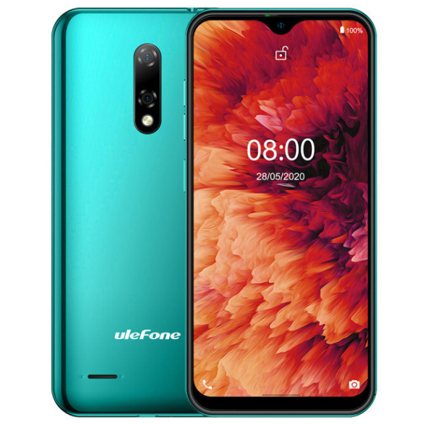 Замовити СМАРТФОНИ Ulefone Note 8 2/16Gb Midnight Green Гарантія 1 Рік