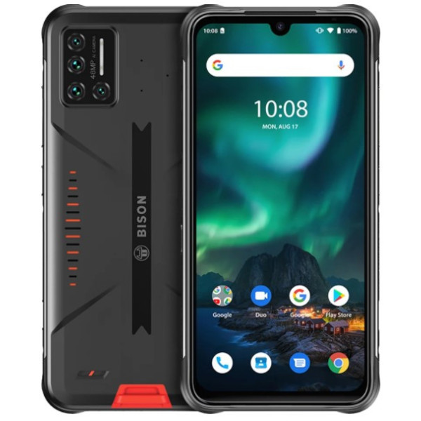 Замовити СМАРТФОНИ Umidigi Bison 6/128 Orange NFC Гарантія 1 Рік