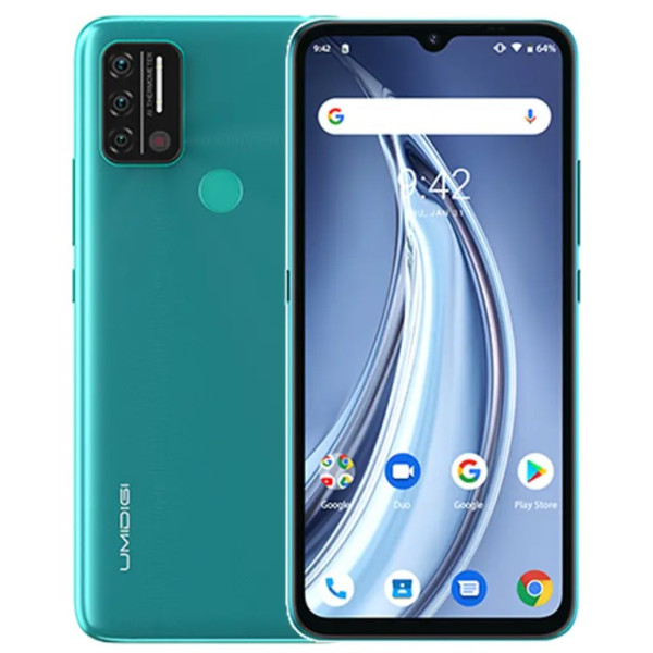 Заказать СМАРТФОНЫ Umidigi A9 3/64Gb Green Гарантия 1 Год