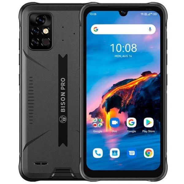 Заказать СМАРТФОНЫ Umidigi Bison PRO 8/128GB Black Global Гарантия 1 год