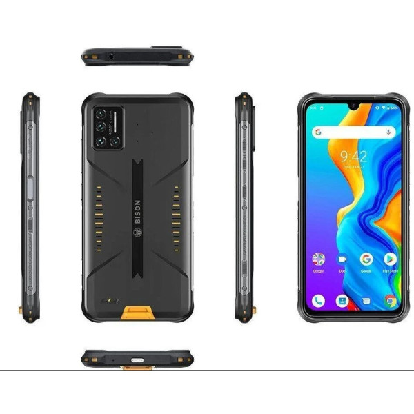 Замовити СМАРТФОНИ Umidigi Bison 8/128 Yellow NFC Гарантія 1 Рік