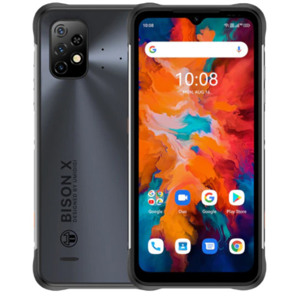 Заказать СМАРТФОНЫ Umidigi Bison X10 4/128Gb NFC Black Гарантия 1 Год!