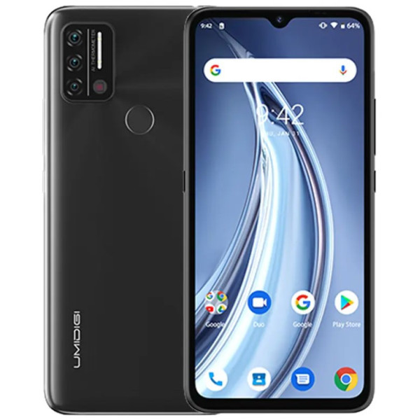 Замовити СМАРТФОНИ Umidigi A9 3/64Gb Black Гарантія 1 Рік