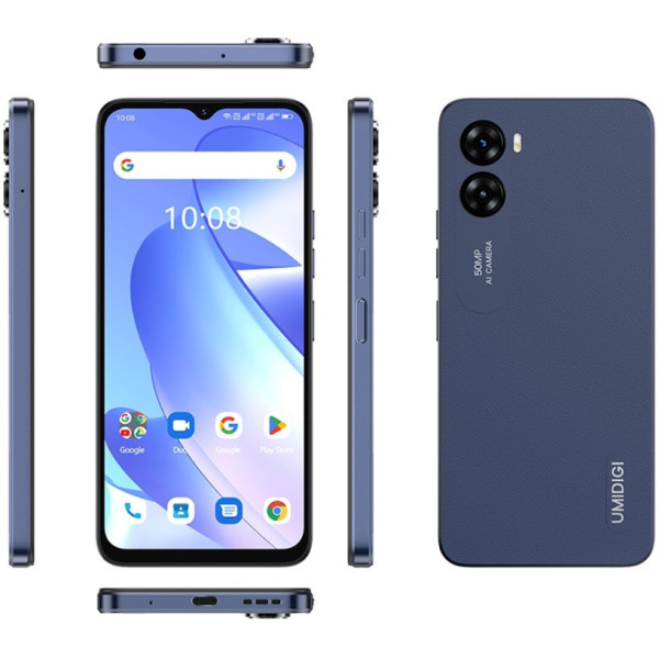 Заказать СМАРТФОНЫ Umidigi G3 Max 8/128GB Midnight Blue Гарантия 1 год