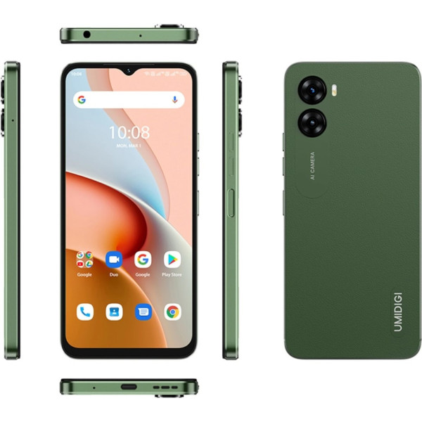 Замовити СМАРТФОНИ Umidigi G3 4/64GB Dark Green Гарантія 1 рік