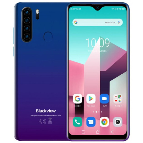 Замовити СМАРТФОНИ Blackview A80 PLUS 4/64Gb Blue NFC Гарантія 1 Рік