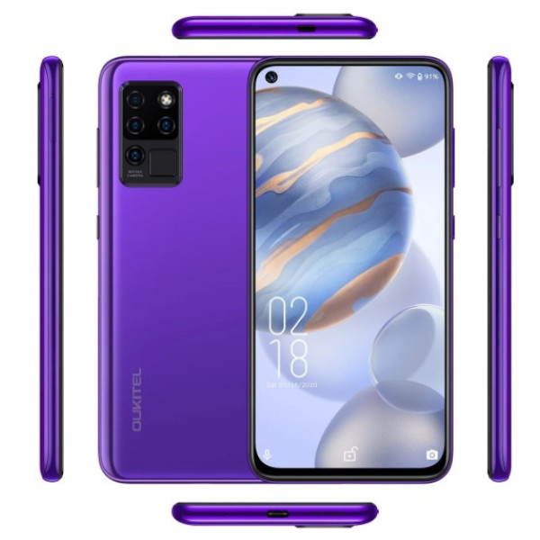 Замовити СМАРТФОНИ Oukitel C21 4/64Gb Purple Гарантія 1 Рік