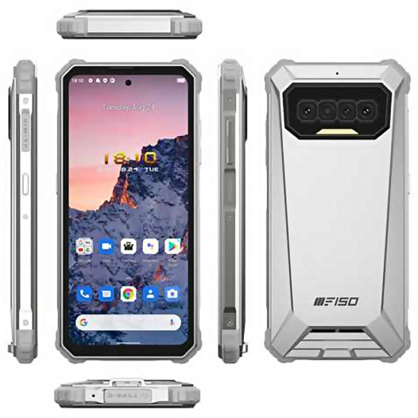 Замовити СМАРТФОНИ Oukitel F150 R2022 8/128GB Silver Гарантія 1 Рік