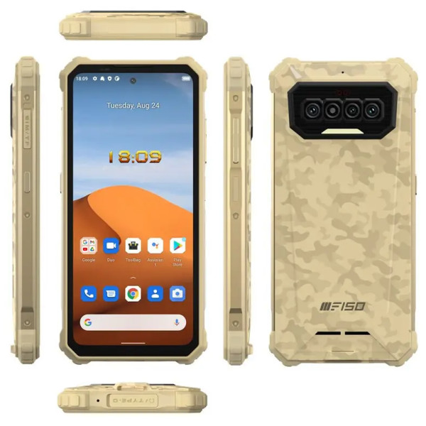 Заказать СМАРТФОНЫ Oukitel F150 R2022 8/128GB Sahara Гарантия 1 Год