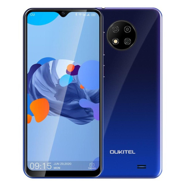 Заказать СМАРТФОНЫ OUKITEL C19 2/16Gb Blue Гарантия 1 Год