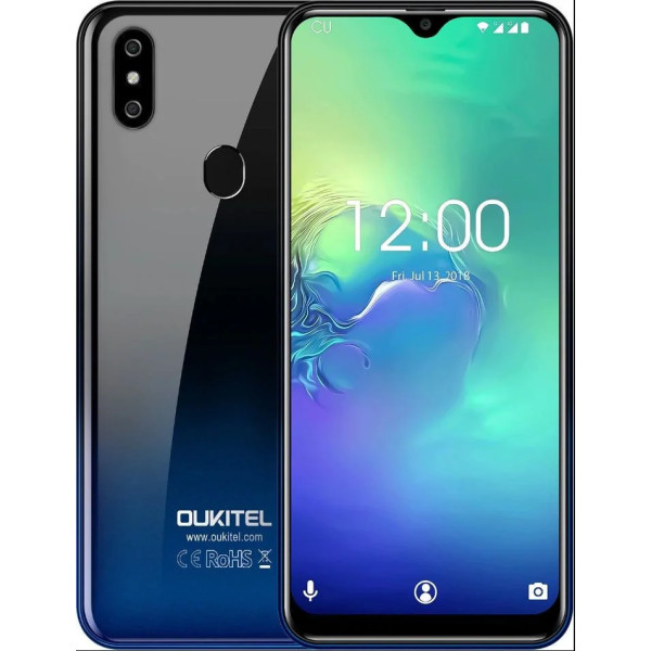 Заказать СМАРТФОНЫ Oukitel c15 Pro Plus Black-Blue 3Gb/32Gb Гарантия 1 год
