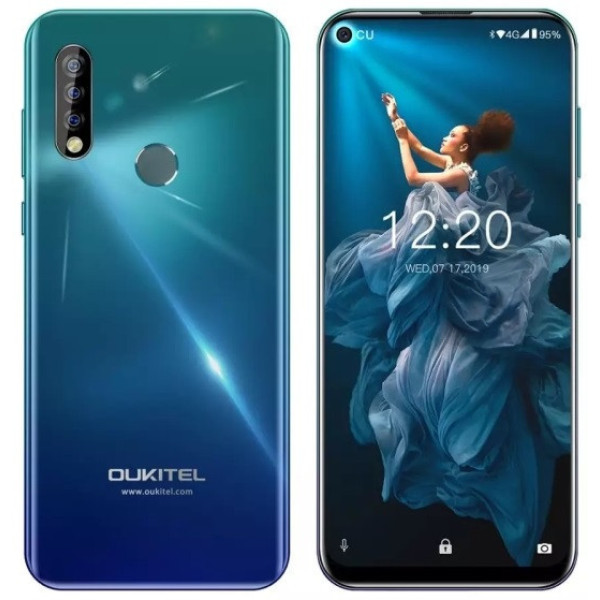 Заказать СМАРТФОНЫ OUKITEL C17 Pro 3/16Gb Blue Гарантия 1 Год