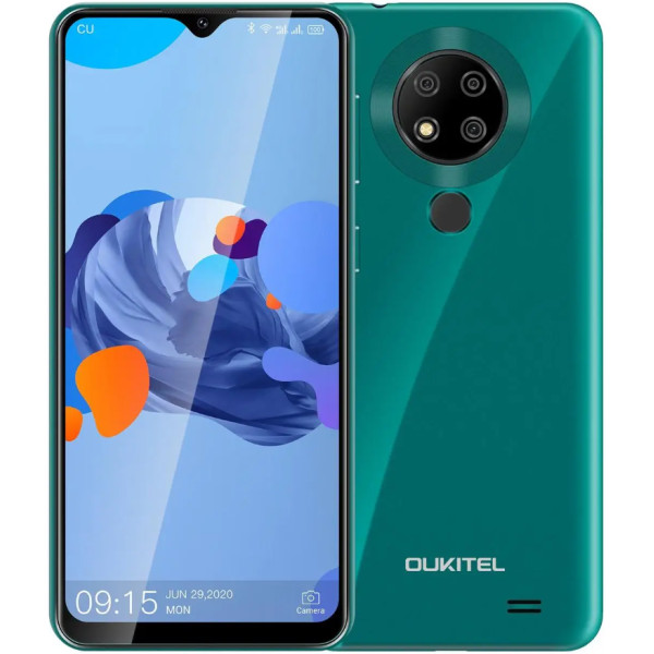 Замовити СМАРТФОНИ Oukitel C19 Pro 4/64Gb Green Гарантія 1 Рік