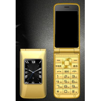 H-Mobile A7 (AOLD A7) gold. Dual color screen. Flip