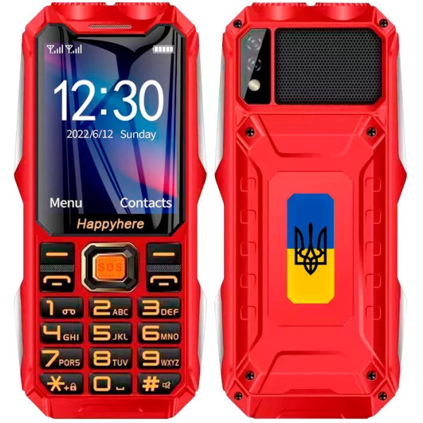 Заказать СМАРТФОНЫ Tkexun Q8 (Happyhere Q8) Red UA LIMITED EDITION