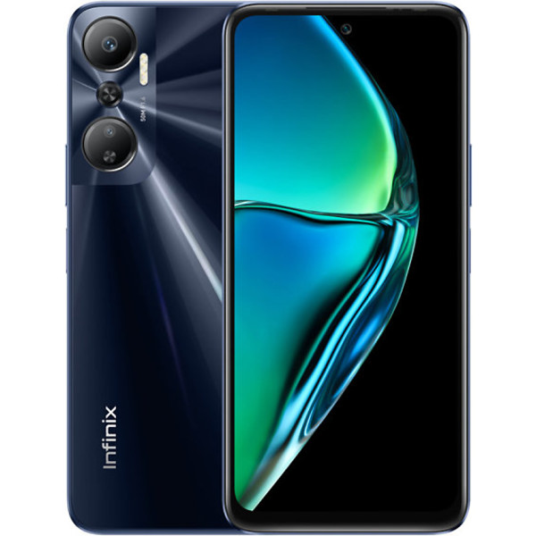 Заказать СМАРТФОНЫ Infinix Hot 20 4G 6/128Gb NFC Sonic Black Гарантия 1 Год