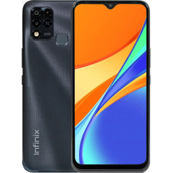 Замовити СМАРТФОНИ Infinix Hot 11 4/128GB Black Гарантія 1 Рік