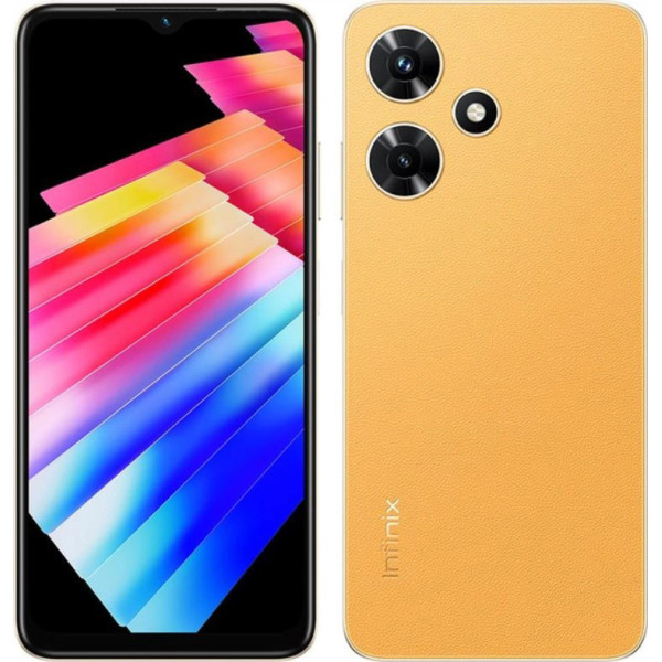 Замовити СМАРТФОНИ Infinix HOT 30i (X669D) 4/128Gb NFC Marigold Гарантія 1 Рік