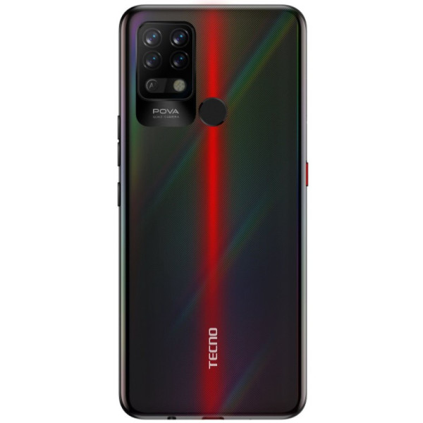 Замовити СМАРТФОНИ Tecno Pova (LD7) 6/128Gb Dazzle Black Офіціальний / Гарантія 1 рік