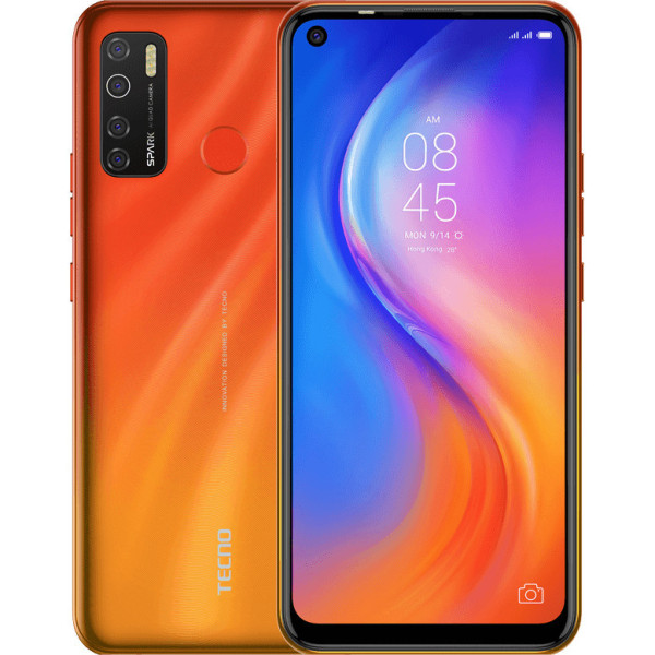 Заказать СМАРТФОНЫ Tecno Spark 5 Pro (KD7) 4/128Gb Spark Orange UA-UCRF - Официальный / Гарантия 1 год