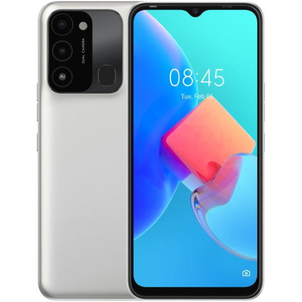 Замовити СМАРТФОНИ Tecno Spark 8C (KG5k) 4/128Gb Diamond Grey Гарантія 1 рік