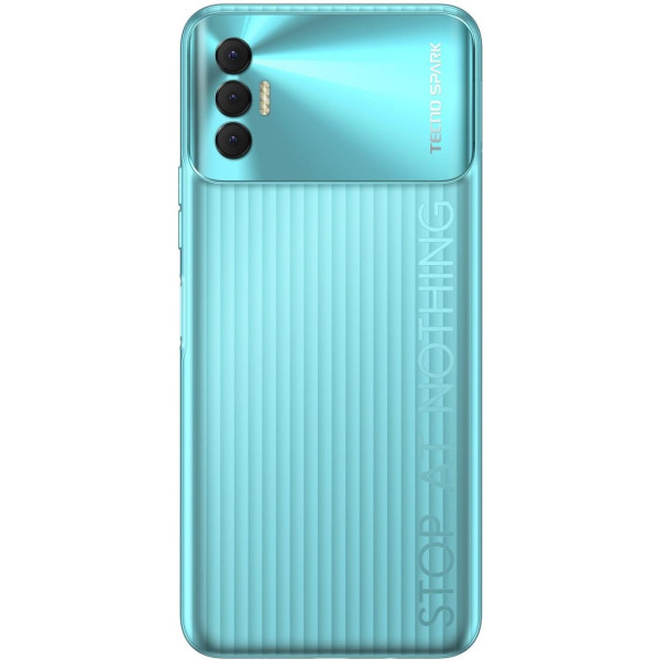 Замовити СМАРТФОНИ TECNO Spark 8p (KG7n) 4/128Gb NFC Turquoise Cyan Гарантія 1 рік