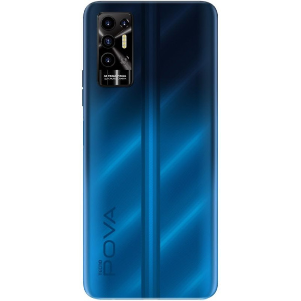 Замовити СМАРТФОНИ Tecno Pova-2 (LE7n) 4/64Gb NFC Energy Blue Гарантія 1 рік