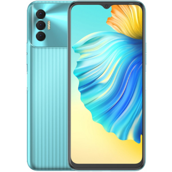 Замовити СМАРТФОНИ TECNO Spark 8p (KG7n) 4/128Gb NFC Turquoise Cyan Гарантія 1 рік