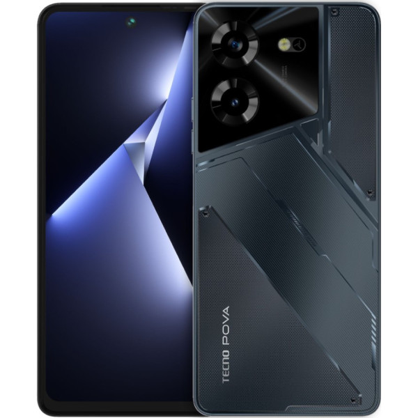 Заказать СМАРТФОНЫ Tecno POVA-5 (LH7n) 8/256Gb NFC Mecha Black Гарантия 1 год