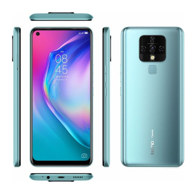 Заказать СМАРТФОНЫ Tecno Camon 16 SE (CE7j) 6/128Gb Purist Blue Официальный / Гарантия 1 год