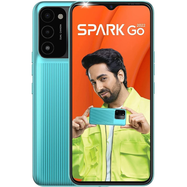 Заказать СМАРТФОНЫ TECNO Spark Go 2022 (KG5m) 2/32Gb NFC Green Гарантия 1 год