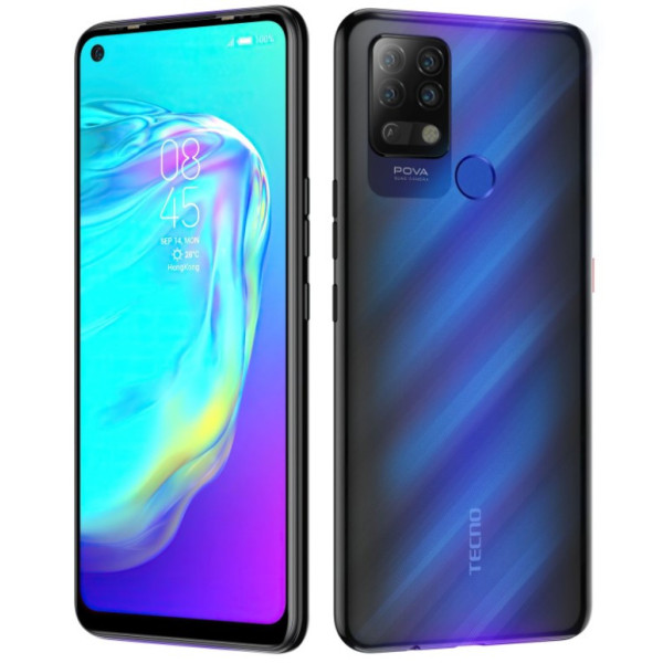 Замовити СМАРТФОНИ Tecno Pova (LD7) 6/128Gb Magic Blue Офіційний / Гарантія 1 рік