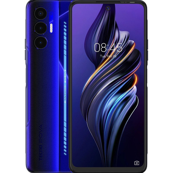 Заказать СМАРТФОНЫ Tecno Pova 3 (LE7n) 6/128Gb Electric Blue Гарантия 1 год
