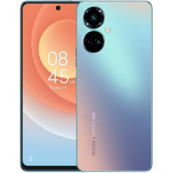 Замовити СМАРТФОНИ Tecno Camon 19 Pro (Cl8n) 8/128Gb Polar Blue Гарантія 1 рік