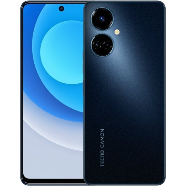 Замовити СМАРТФОНИ Tecno Camon 19 (CI6n) 6/128GB Eco Black Гарантія 1 Рік