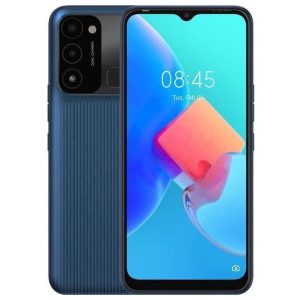 Замовити СМАРТФОНИ TECNO Spark Go 2022 (KG5m) 2/32Gb NFC Atlantic Blue Гарантія 1 рік