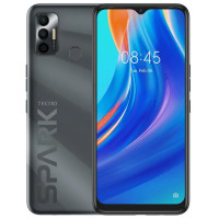Tecno Spark 7 (KF6n) 4/64Gb NFC Magnet Black Гарантія 1 рік