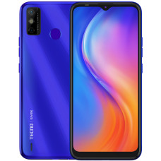 Tecno Spark 6 Go (KE5j) 3/64 GB Aqua Blue Гарантія 1 рік