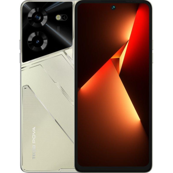 Замовити СМАРТФОНИ Tecno POVA-5 (LH7n) 8/256Gb NFC Amber Gold Гарантія 1 рік