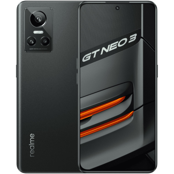 Замовити СМАРТФОНИ Realme GT NEO 3 8/128Gb Black Global Гарантія 1 рік