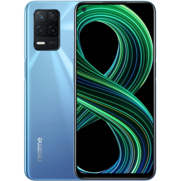 Замовити СМАРТФОНИ Realme 8 5G 6/128GB Global NFC Blue Гарантія 1 Рік