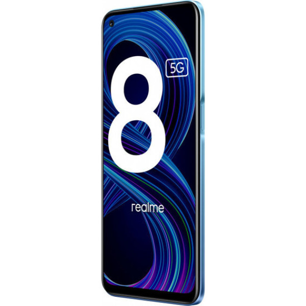 Замовити СМАРТФОНИ Realme 8 5G 4/64GB Supersonic Global Blue Гарантія 1 рік